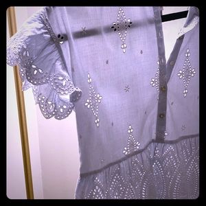 Joie eyelet blouse